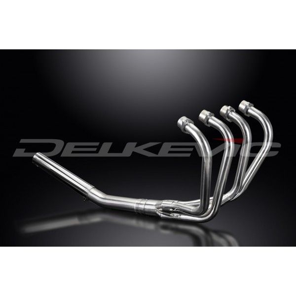 Delkevic volledig systeem Short Straight RVS 350mm - CB900C (1980-1982)