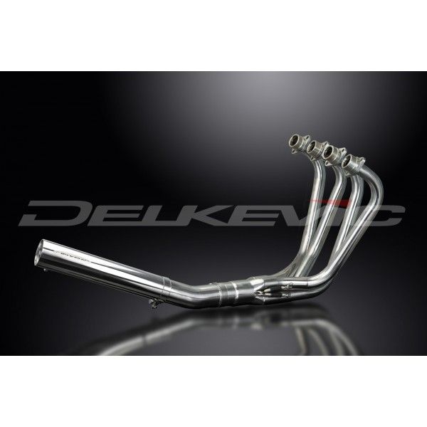 Delkevic volledig systeem Short Straight RVS 350mm - CB900C (1980-1982)