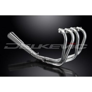 Delkevic volledig systeem Megaphone RVS 550mm - CB550K (1977-1978)