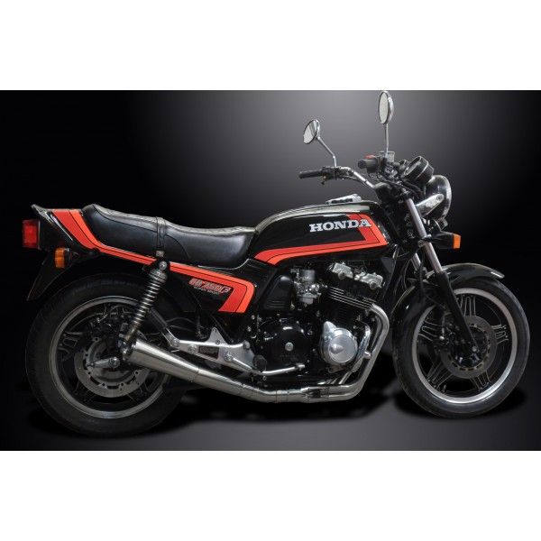 Delkevic volledig systeem Megaphone RVS 550mm - CB750F Super Sport (1980-1983)