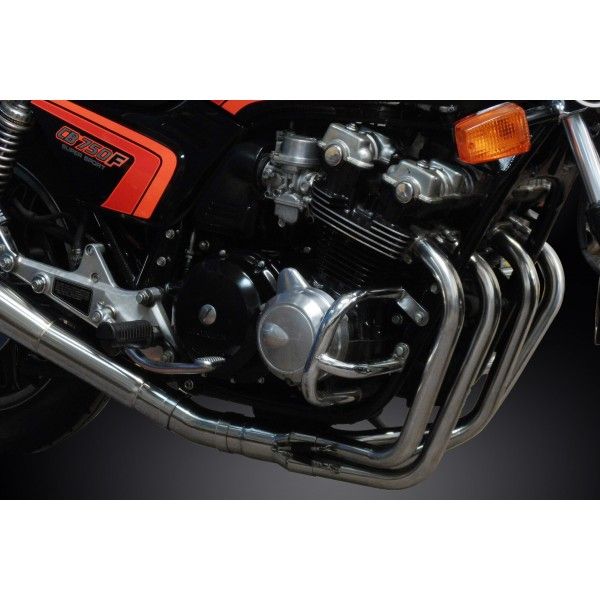 Delkevic volledig systeem Megaphone RVS 550mm - CB750F Super Sport (1980-1983)