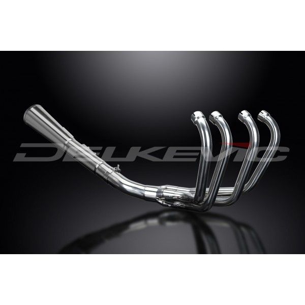 Delkevic volledig systeem Megaphone RVS 550mm - CB750 (K) SOHC (1969-1976)