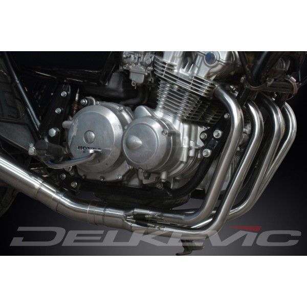 Delkevic volledig systeem Megaphone RVS 550mm - CB750K DOHC (1978-1983)