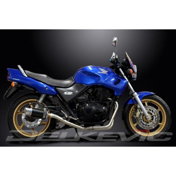 Delkevic volledig systeem Round Carbon 200mm - CB500 (1994-2003)