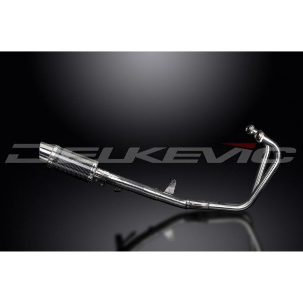 Delkevic volledig systeem Round Carbon 200mm - CB500 (1994-2003)