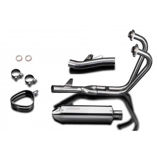 Delkevic volledig systeem Tri-Oval RVS 320mm - CB500 (1994-2003)