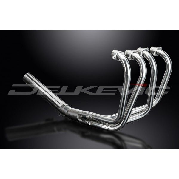 Delkevic volledig systeem Short Straight RVS 350mm - CB500FOUR (1971-1973)