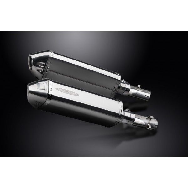 Delkevic slip-on kit Tri-Oval RVS 320mm - CB1300DC X-4 (1997-2003)