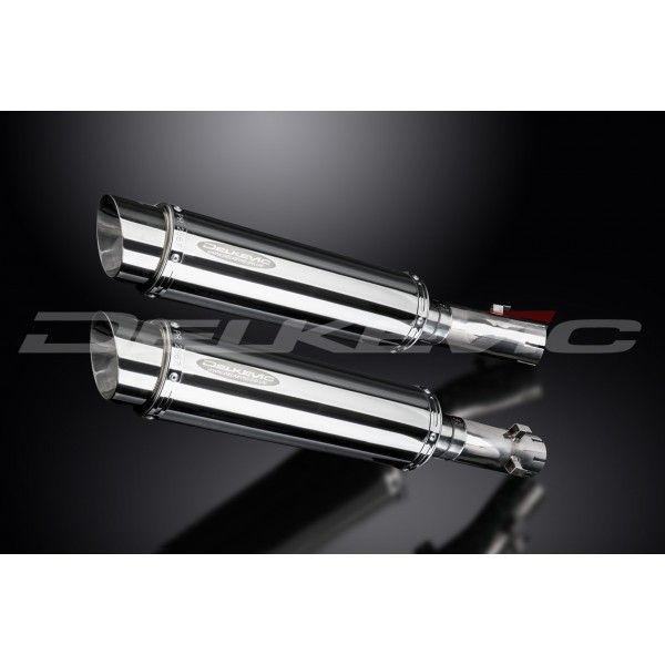 Delkevic slip-on kit Round RVS 350mm - CB1300DC X-4 (1997-2003)