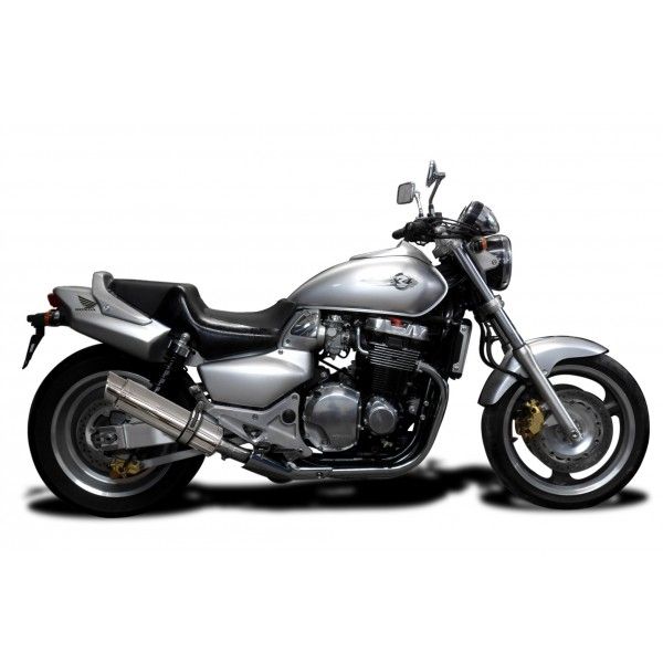 Delkevic slip-on kit Round RVS 350mm - CB1300DC X-4 (1997-2003)