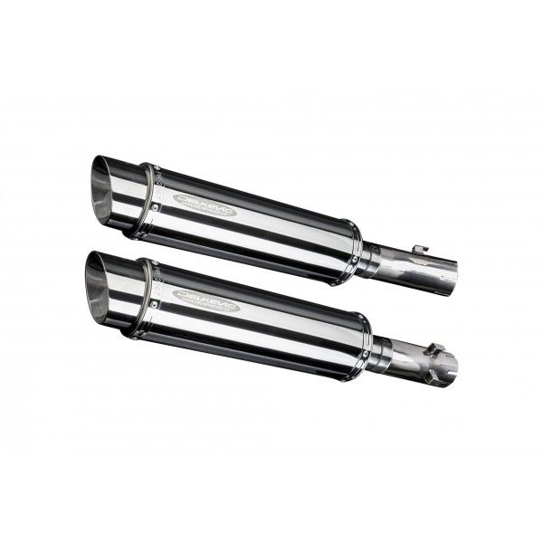 Delkevic slip-on kit Round RVS 350mm - CB1300DC X-4 (1997-2003)