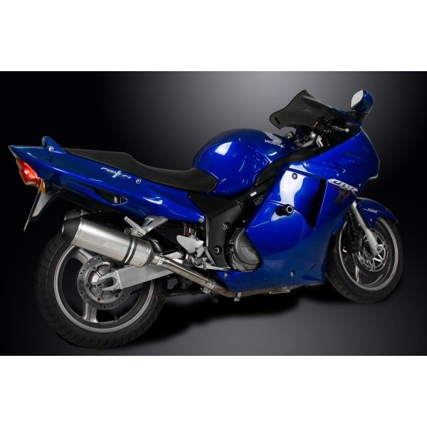 Delkevic slip-on kit X-Oval Titanium 343mm - CBR1100XX BLACKBIRD (1996-2009)