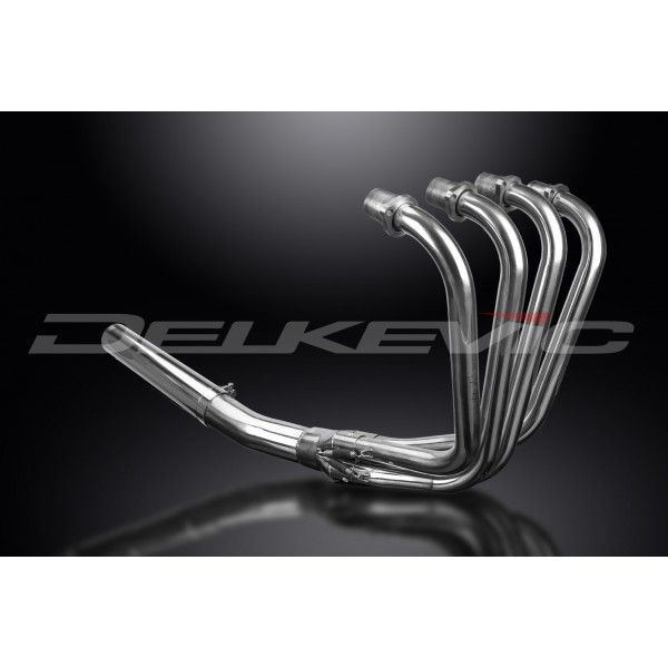 Delkevic volledig systeem Short Straight RVS 350mm - ZR750C Zephyr (1991-1994)