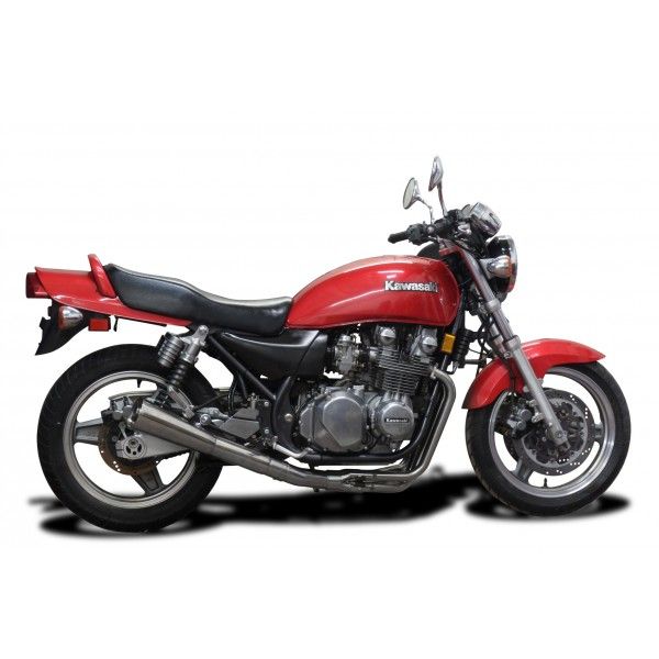 Delkevic volledig systeem Megaphone RVS 550mm - ZR750C Zephyr (1991-1994)