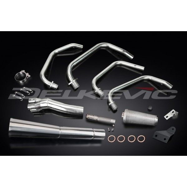 Delkevic volledig systeem Megaphone RVS 550mm - ZN700A LTD (1984-1985)