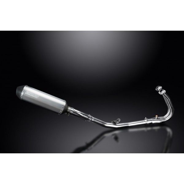 Delkevic volledig systeem X-Oval Titanium 343mm - NINJA 400 2018-20 Z400 2019