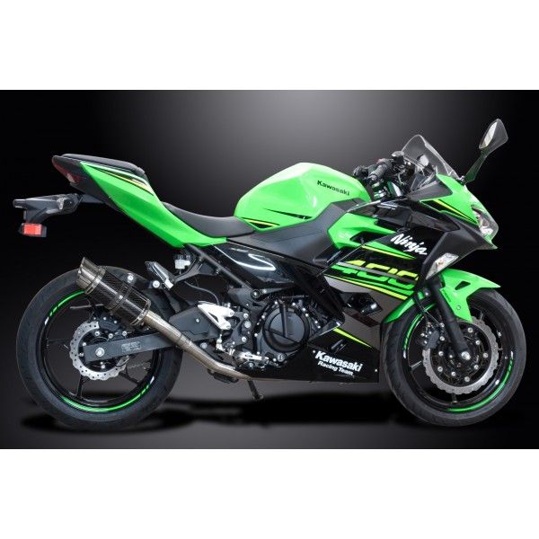 Delkevic volledig systeem Round Carbon 200mm - NINJA 400 2018-20 Z400 2019