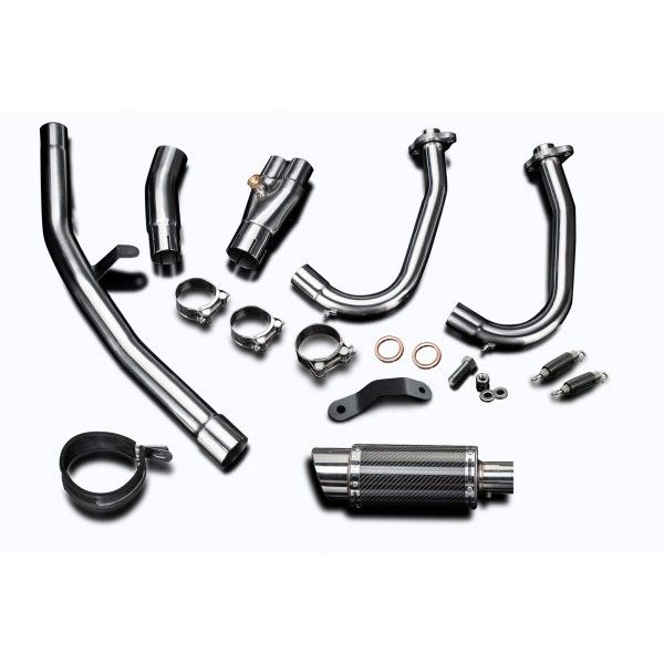 Delkevic volledig systeem Round Carbon 200mm - NINJA 400 2018-20 Z400 2019