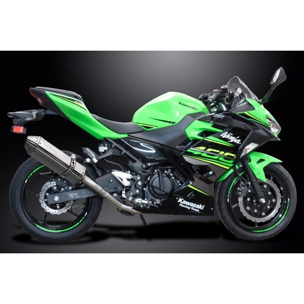 Delkevic volledig systeem Tri-Oval RVS 320mm - NINJA 400 2018-20 Z400 2019