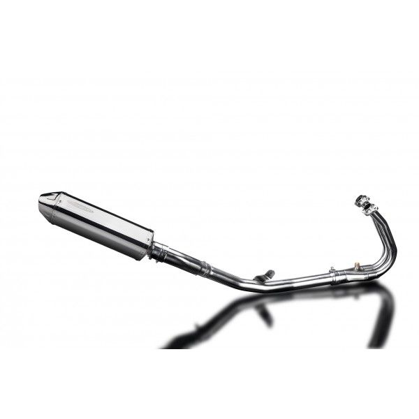 Delkevic volledig systeem Tri-Oval RVS 320mm - NINJA 400 2018-20 Z400 2019