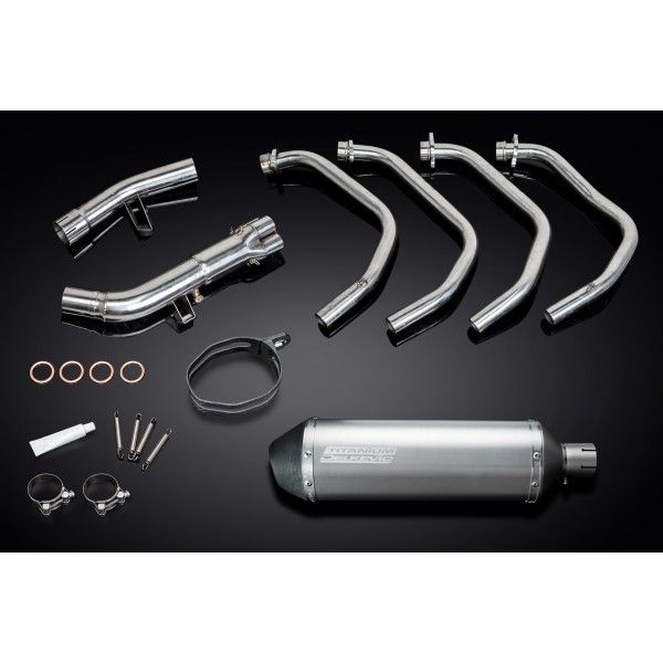 Delkevic volledig systeem X-Oval Titanium 343mm - GSX1250FA (2010-2016)