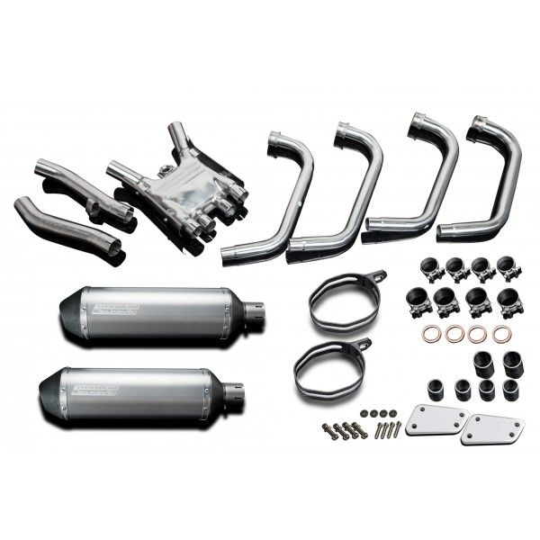 Delkevic volledig systeem X-Oval Titanium 343mm - XJR1200 (1995-1998)