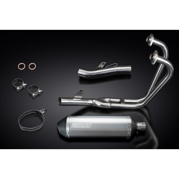 Delkevic volledig systeem X-Oval Titanium 343mm - CB500 (1994-2003)