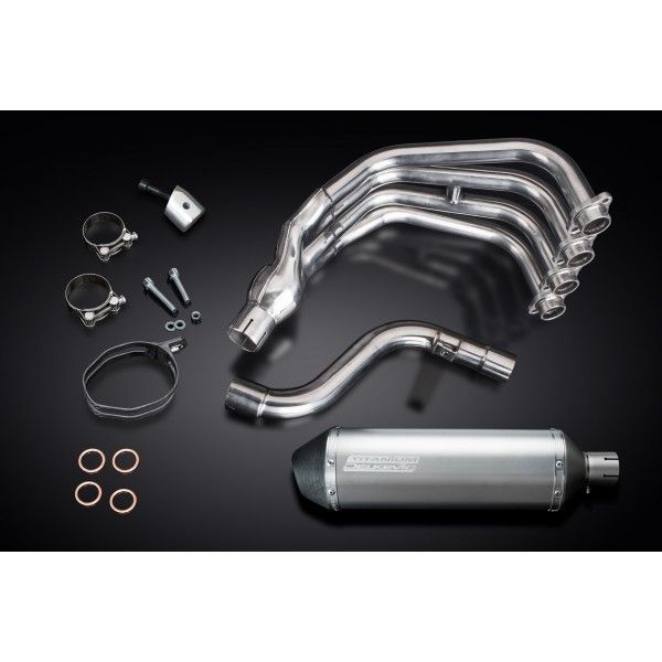 Delkevic volledig systeem X-Oval Titanium 343mm - XJ6 Diversion (2009-2018)