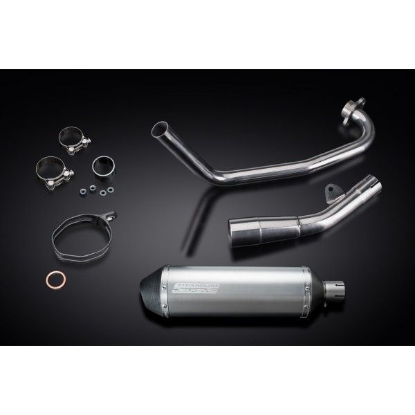 Delkevic volledig systeem X-Oval Titanium 343mm - MT-125 (2014-2019)