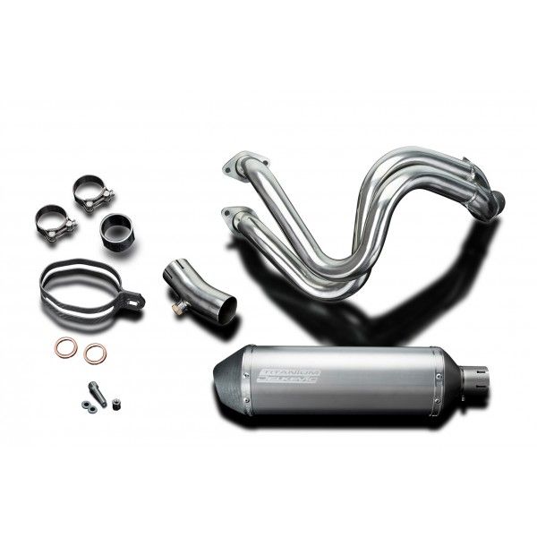 Delkevic volledig systeem X-Oval Titanium 343mm - Z650 (2017-2020)