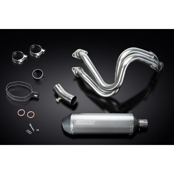 Delkevic volledig systeem X-Oval Titanium 343mm - Ninja 650 (2017-2020)