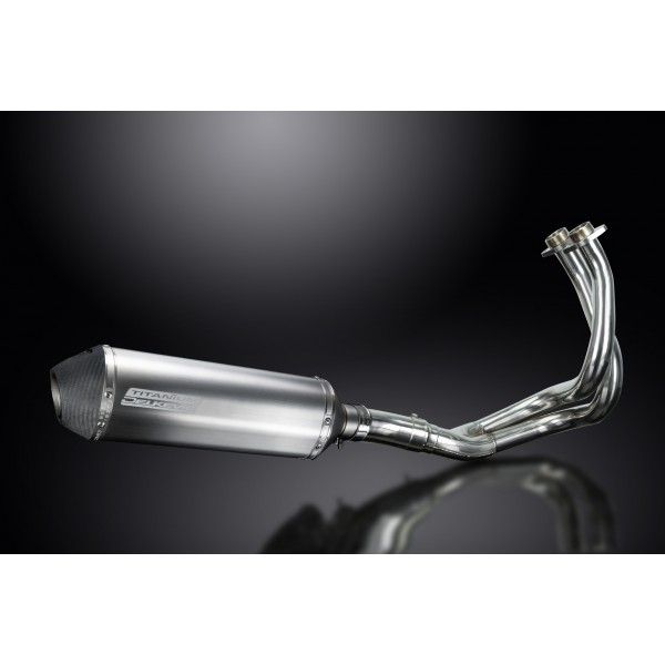 Delkevic volledig systeem X-Oval Titanium 343mm - Ninja 650 (2017-2020)