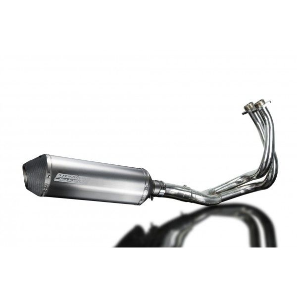 Delkevic volledig systeem X-Oval Titanium 343mm - Ninja 650 (2017-2020)