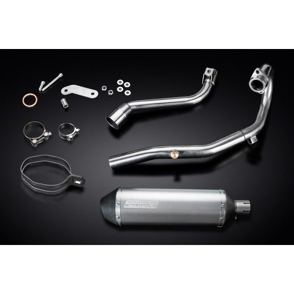 Delkevic volledig systeem X-Oval Titanium 343mm - CRF250L 2017-2019