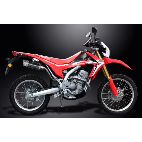 Delkevic volledig systeem Round Carbon 200mm - CRF250L 2017-2019
