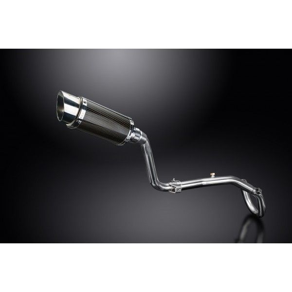 Delkevic volledig systeem Round Carbon 200mm - CRF250L 2017-2019