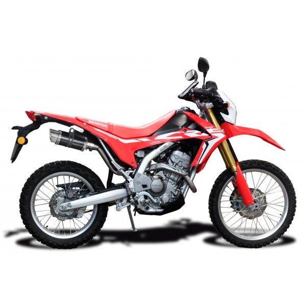 Delkevic volledig systeem Round Carbon 200mm - CRF250L 2017-2019