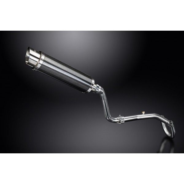 Delkevic volledig systeem Round Carbon 350mm - CRF250L 2017-2019