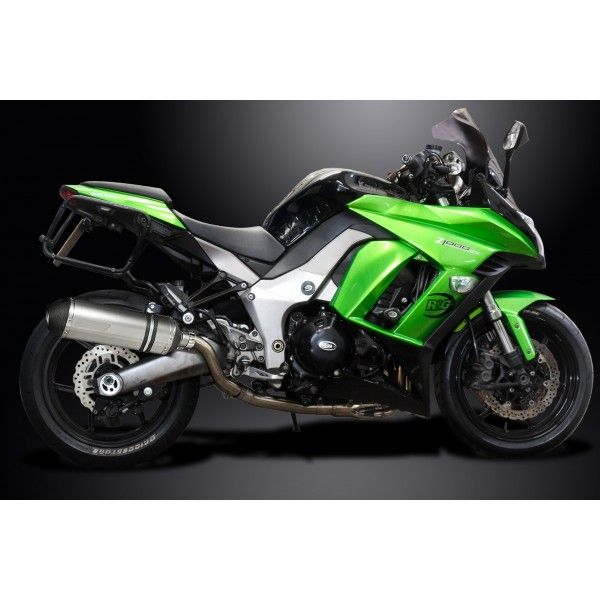 Delkevic volledig systeem X-Oval Titanium 343mm - Z1000SX Z1000 (2010-2020)