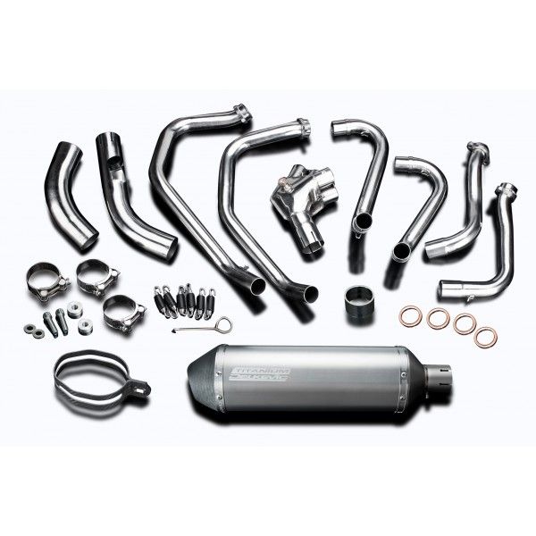 Delkevic volledig systeem X-Oval Titanium 343mm - VFR800F 14-19 VFR800X 15-10