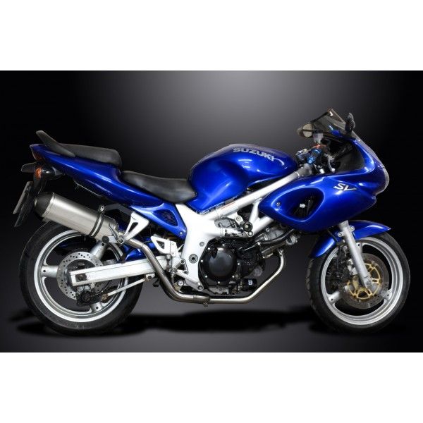 Delkevic volledig systeem X-Oval Titanium 343mm - SV650 (1998-2002)