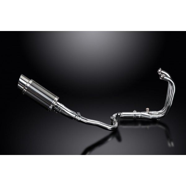 Delkevic volledig systeem Round Carbon 200mm - VERSYS 300X (2017-2020)