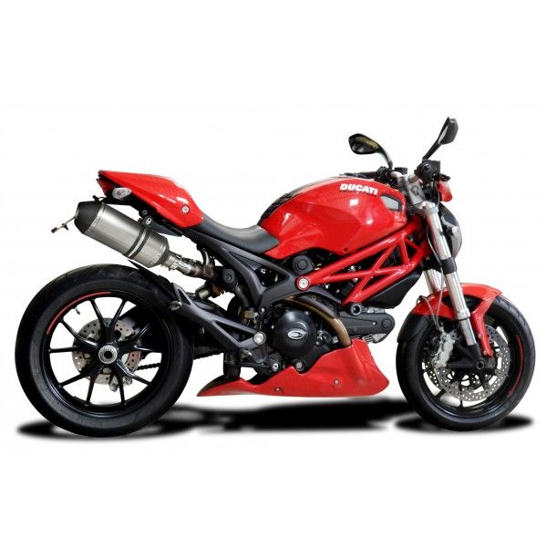 Delkevic slip-on kit X-Oval Titanium 260mm - Monster 796 (2011-2014)