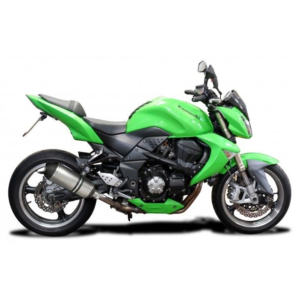 Delkevic slip-on kit X-Oval Titanium 260mm - Z1000 (2007-2009)