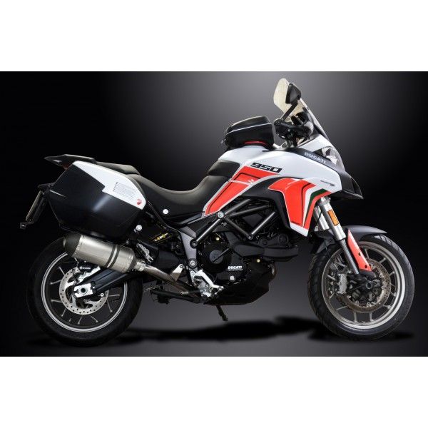 Delkevic slip-on kit X-Oval Titanium 260mm - MULTISTRADA 950 2017-2018