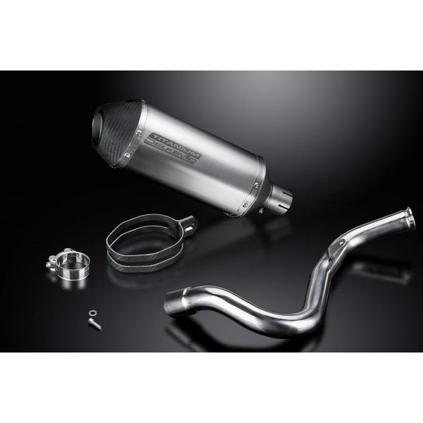 Delkevic slip-on kit X-Oval Titanium 260mm - 390 Duke/RC390 (2017-2020)