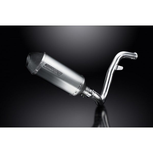 Delkevic slip-on kit X-Oval Titanium 260mm - 390 Duke/RC390 (2017-2020)