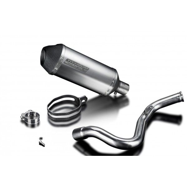 Delkevic slip-on kit X-Oval Titanium 260mm - 390 Duke/RC390 (2017-2020)