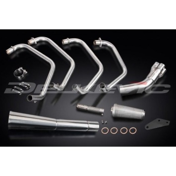 Delkevic volledig systeem Megaphone RVS 550mm - KZ1000LTD (1977-1980)