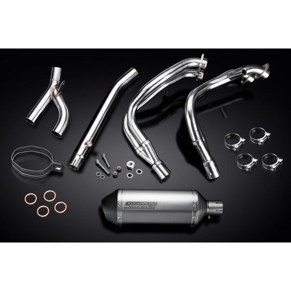 Delkevic volledig systeem X-Oval Titanium 260mm - GSX1300R HAYABUSA 1999-2007